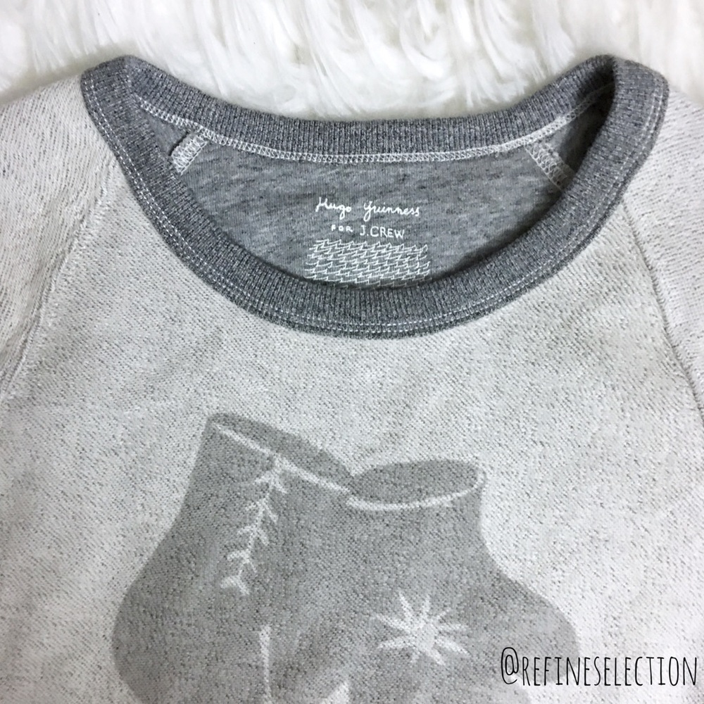 Hugo Guinness J. Crew Athletic Club Sweatshirt - Picture 6 of 8